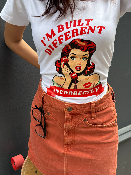 I'm built different incorrectly