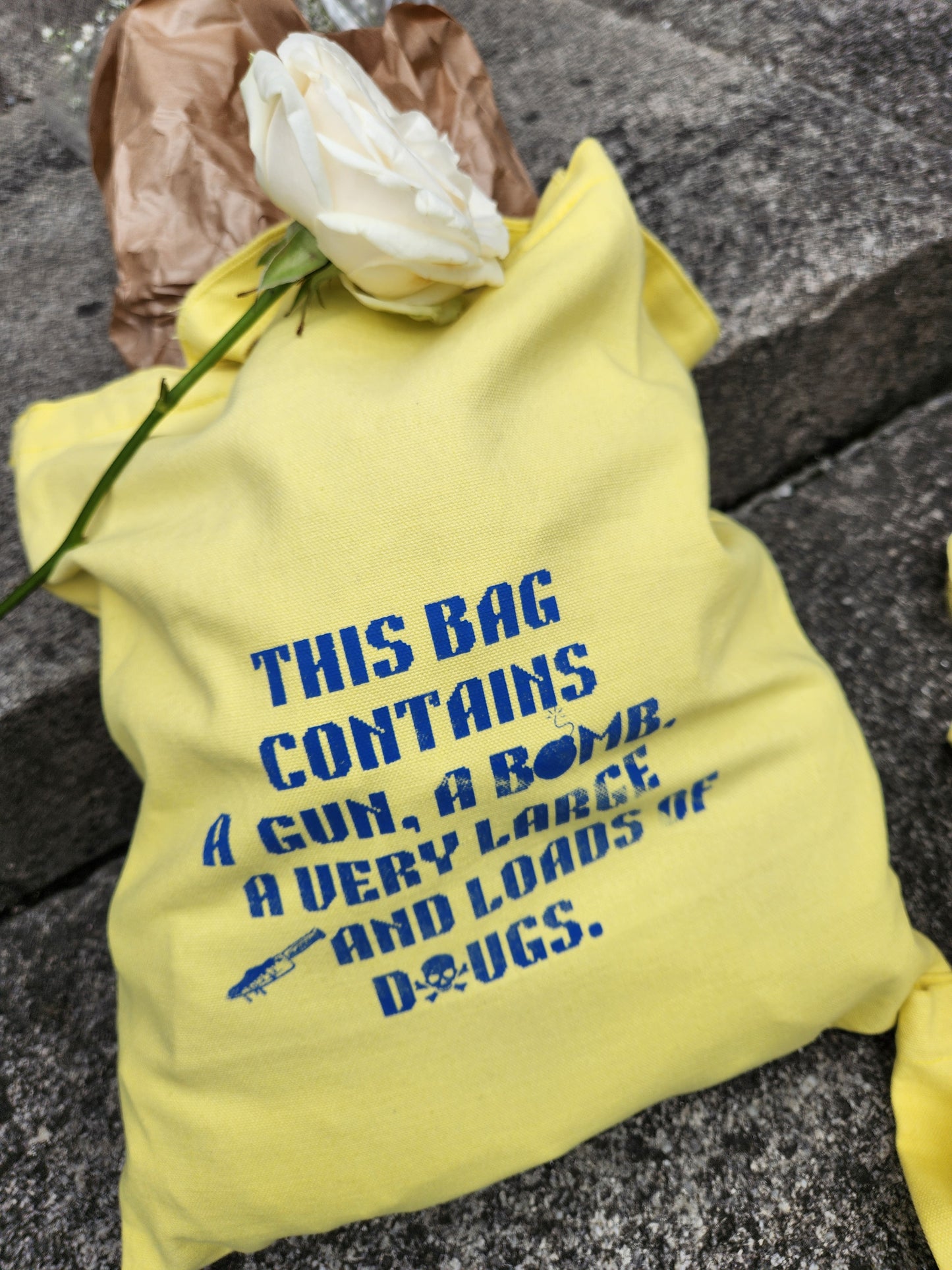 Hazard Warning Tote Bag