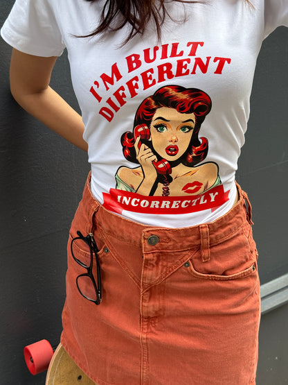I'm built different incorrectly
