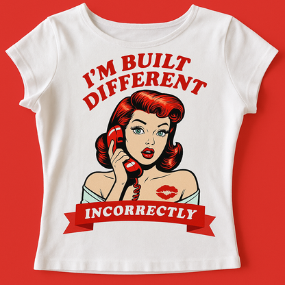 I'm built different incorrectly